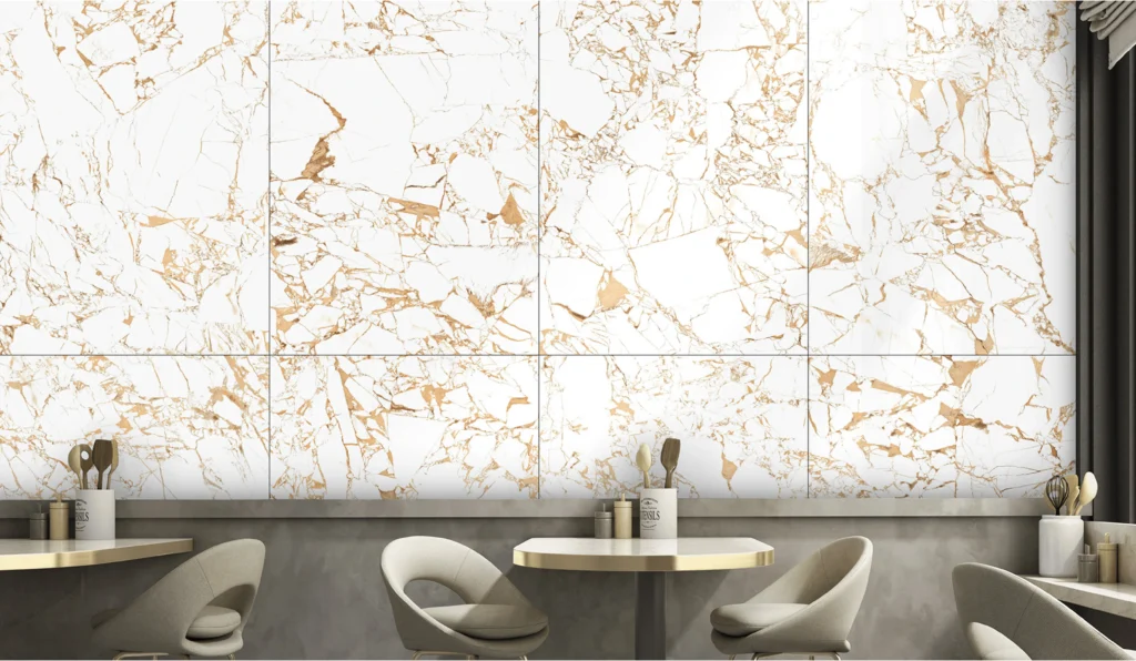 Modern wall tile designs with porcelain & ceramic options. Supplied globally from India at export-friendly rates.